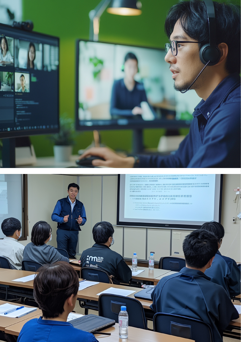 オンラインと対面式 選んで学べる「最新技術」